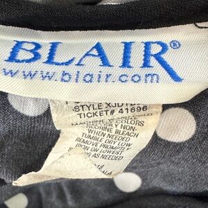 Blair Monochrome Polka Dot dress